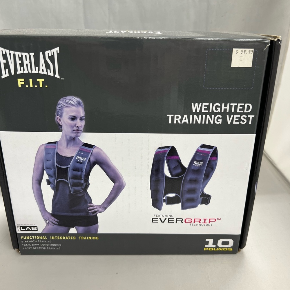 Everlast F.I.T. Women’s Weighted Training Vest (10 Pounds)